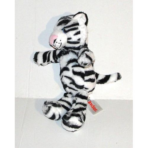 Peluche chien dalmatien FERRERO KINDER blanc et noir 25 cm