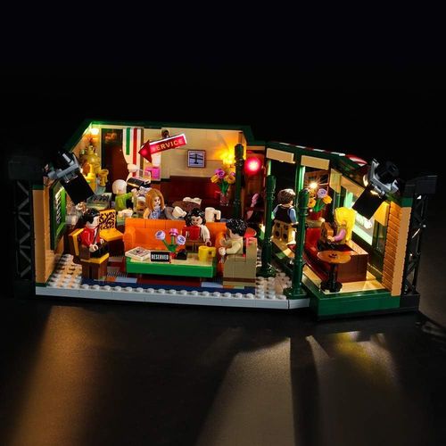 anwxai-Briksmax Kit De Led Pour Lego Friends Central Perk,Compatible Avec LaMaquette Lego 21319,LaMaquette De Construction N'Est Pas Incluse