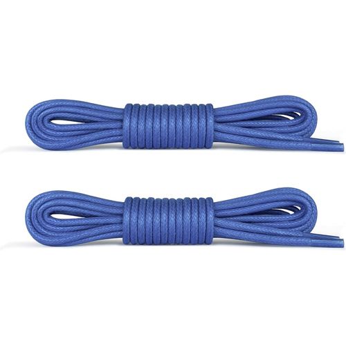 Anwxai-2 Paires De Lacets Ronds Fins Cirés 2,4mm Pour Chaussures De Ville-Idéal Derbies,Richelieu,Mocassins,Bottines Cuir-Élégants Et Durables-Fabriqués En Europe