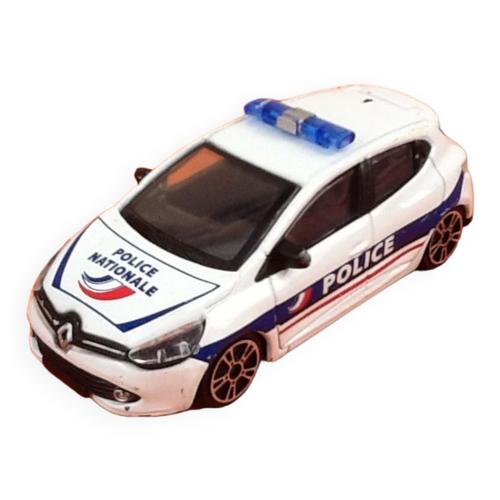 Voiture Miniature  Renault Clio  Police   Echelle  143me  Burago Multicolore