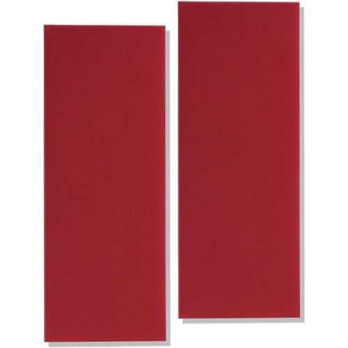 Anwxai-4pcs Protections Pour Semelles De Chaussures,Coussinets Antidérapants Pour Le Fond Et Le Talon Des Chaussures,Autocollant De Réduction Du Bruit Antidérapant,Rouge