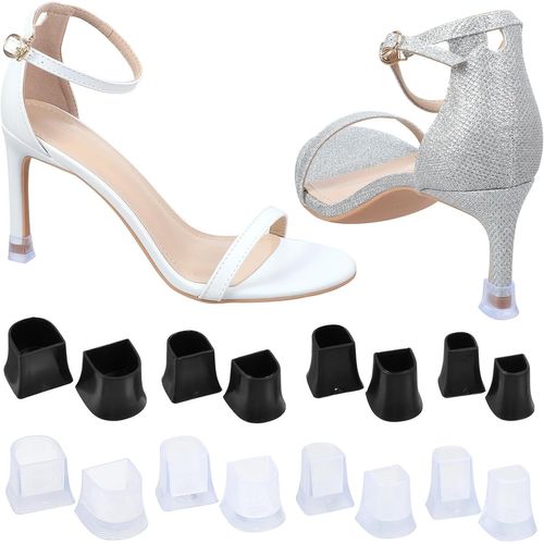 Anwxai-Lot De 8 Paires De Protège-Talons-Talons De Rechange-Antidérapants-Protection Du Talon-Pour Chaussures Stiletto