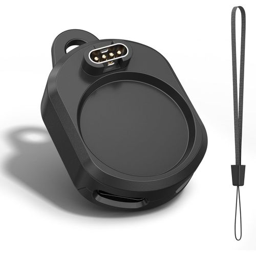 Anwxai-Adaptateur Chargeur Pour Garmin Watch,Usb-Cmicro Station De Charge Pour Forerunner 965 955 265 255 165 55,Garmin Venu/Venu 2/Venu 2s/Venu Sq 2/Venu Sq/Vivoactive 5 4 3,Vivomove(Noir)