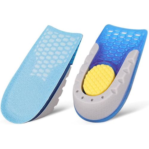 Anwxai-1 Paires Semelles Orthopédiques En Gel Pour Talon Pour Chaussures-Protection Du Talon-En Silicone-Pour Homme Et Femme-15mm-Pour Soulager La Fasciite Plantaire