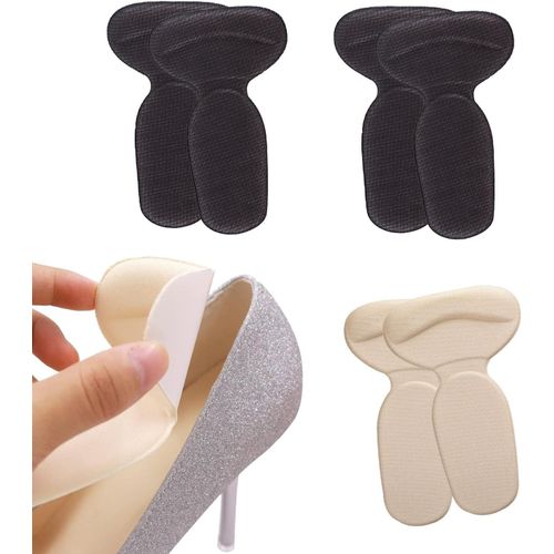 Anwxai-3 Paires Protège Talon Chaussure Pour Chaussures Femmes,Confortable Semelle Intérieure De Protection Talon,Coussinets Pour Chaussures Trop Grandes,Semelle Talon Anti Frottement