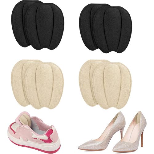 Anwxai-4 Paires Protege Talon,Chaussure Trop Grande,Protection Talon Chaussure,Protège Talon Chaussure,Réducteur De Taille,Coussinet De Talon Remplisseur De Chaussure De Remplacement Pour Hommes Femmes