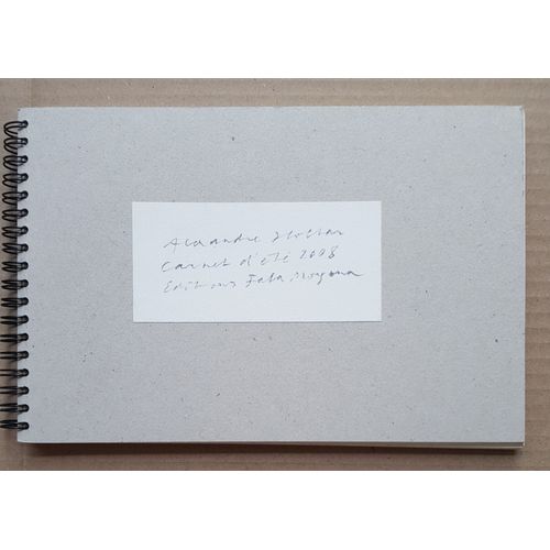 Alexandre Hollan: Carnet D'Été 2008