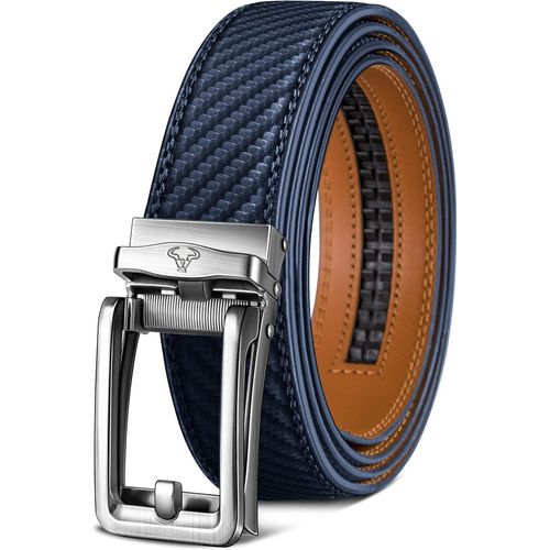 Meimieshop-Ceinture Homme,Ceinture En Cuir Coulissante À Cliquet Pour Homme 1 3/8,Coupée Pour S'adapter