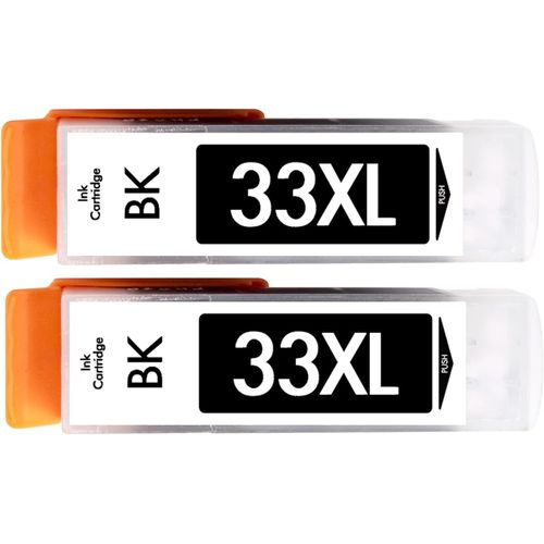 meimieshop-33Xl Cartouche Compatible Avec Epson 33 Xl Cartouche D'Encre Noir,Pour Expression Premium Xp-900 Xp-830 Xp-7100 Xp-645 Xp-640 Xp-635 Xp-630 Xp-540 Xp-530