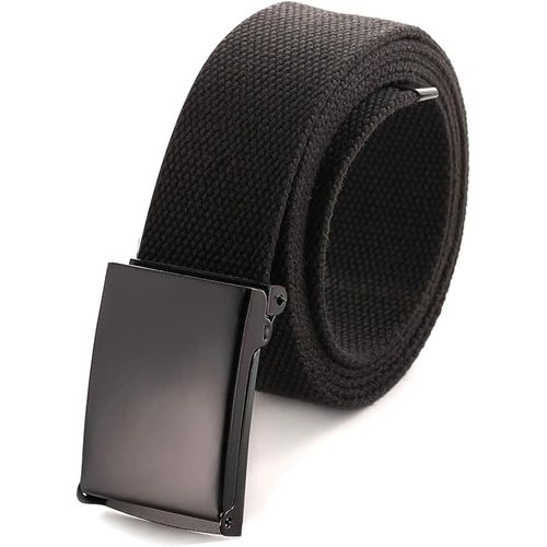 Meimieshop-Ceinture Homme,Ceinture,Ceintures De Travail Réglable Sans Trou Pour Hommes,Ceinture Unisexe En Toile,Convient À Toutes Les Occasions