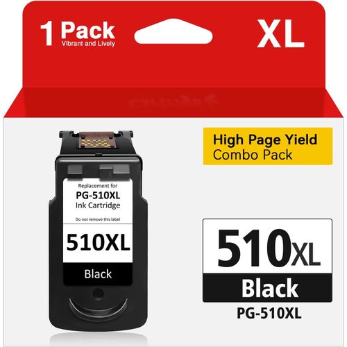meimieshop-Pg-510 510Xl Noir Remplacement Cartouche Encre Pour Canon Cartouche 510 Xl Pixma Mp495 Mp230 Mp250 Mp240 Mp252 Mp280 Mp480 Mp490 Mp495 Ip2700 Mx320 Mx340 Mx350 Mx360 Mx410 Mx420