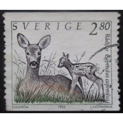 Suede N°1686 Chevreuil Oblitéré