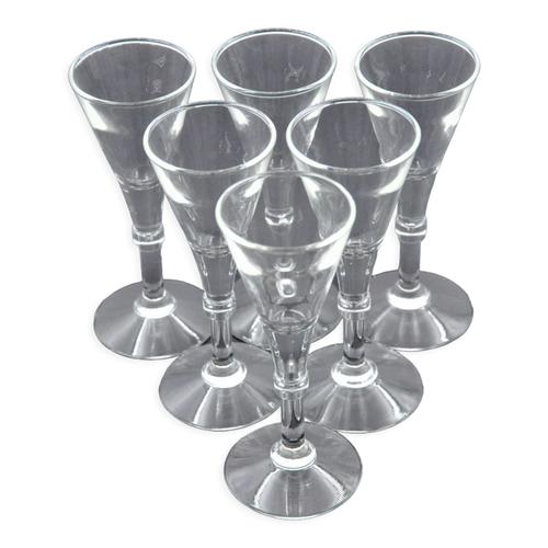 Anciens Service De 6 Flutes Champagne Cristal Ou Verre Art De La Table Transparent