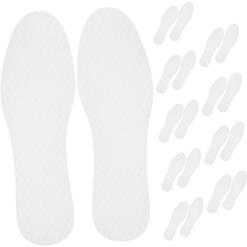 Anwxai-20 Paires Semelle Intérieure En Pulpe Blanche Inserts De Chaussures Remplaçables Semelles Anti-Transpiration Semelles De Jogging Papier Jetable Semelle Femme Homme