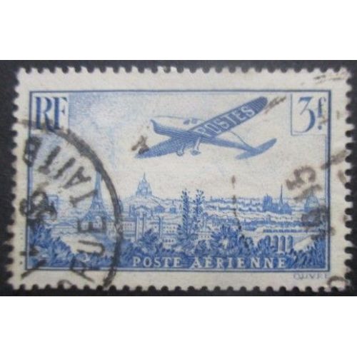 France Poste Aérienne N°12 Avion Oblitéré