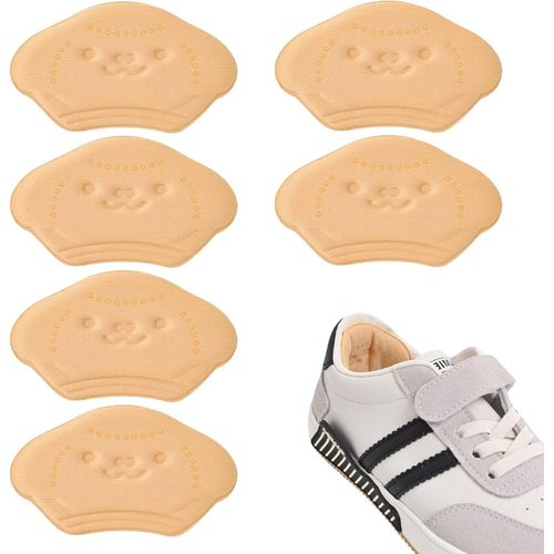 Anwxai-Semelle Chaussure Trop Grande Enfant,6pcs Coussinets De Talon Coussinet Chaussure Trop Grande Enfant Protege Talon Chaussure Protection Talon Chaussure Chaussure Pour Les Filles Et Les Garçons(6pcs)