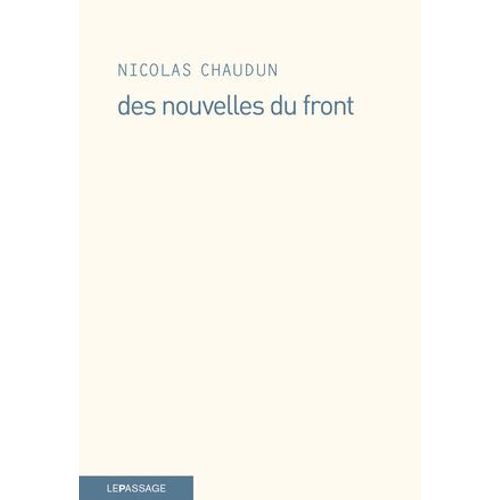 Des Nouvelles Du Front