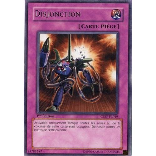 Disjonction En Francais 1 Ere Ed Cdip-Fr049 Carte En Rare