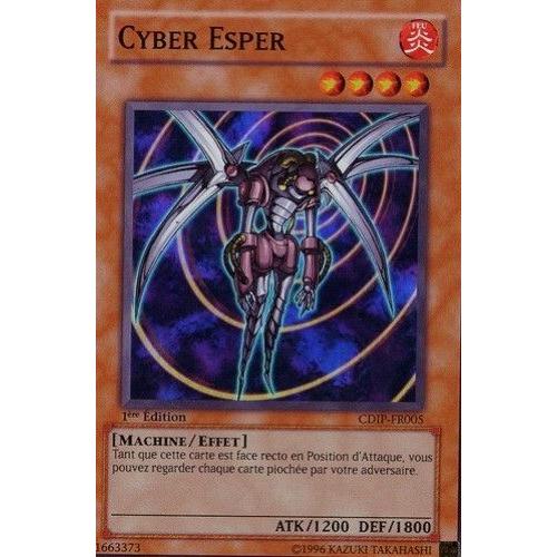 Cyber Esper En Francais 1 Ere Ed Cdip-Fr005 Carte En Super Rare
