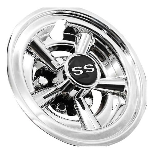 1 Pcs 8 Pouces Golf Cart Couvre-Roues, 5 Rayon Design Hub Cap Pour Chariots De Golf Pour Club Car