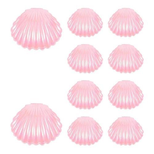 Coquille En Plastique Boîtes À Bonbons Biscuit Friandises Titulaire Maquillage Bijoux Boîtes De Rangement Shower De Bébé Mariage Anniversaire Party Favor, B