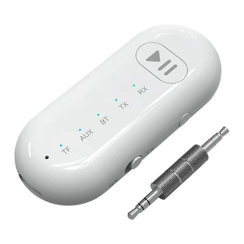 Récepteur Bluetooth 5.3 pour voiture, émetteur récepteur Bluetooth avec affichage LED, récepteur audio pour PC Ancien haut-parleur/téléphone