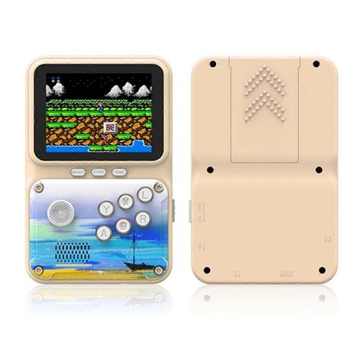 Console de jeux vidéo portable 2,8 pouces 500 jeux Retro Arcade Support Connexion AV pour cadeau d'enfants