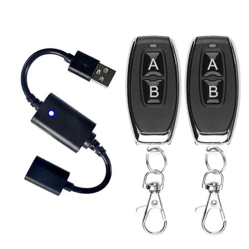 Télécommande Sans Fil Usb Dc 5v Interrupteur Allumage Pilote Mise Hors Tension Pour La Lumière Led, La Lampe De Lecture À Bande, Le Ventilateur De Lumière Et Plus Encore