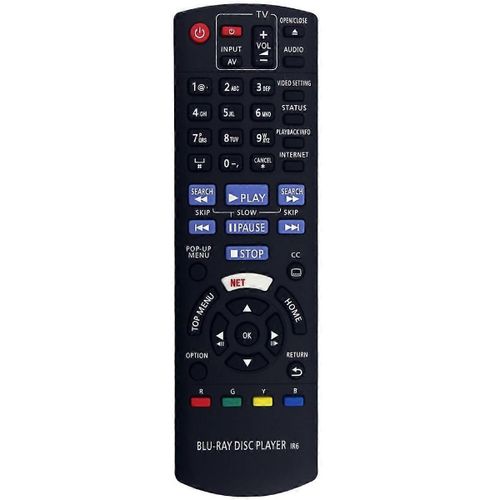 N2QAYB001167 Télécommande remplacée pour lecteur Blu-ray 4K DMP-UB200