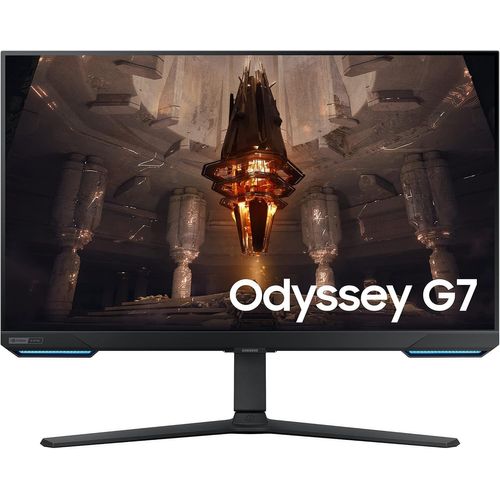 ChenQuanSarl-Moniteur Gaming Odyssey G73T, Écran Pc 28"" Résolution Uhd 3840 X 2160, Dalle Ips, Compatible G-Sync, Gaming Hub, Tv Plus, Noir, Ls28Bg700Epxen