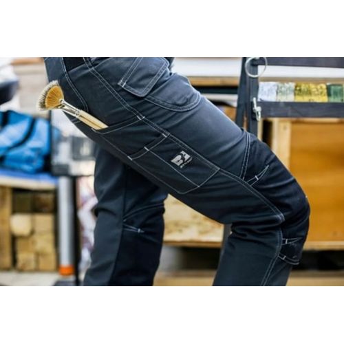 Pantalon De Travail Femme Harpoon Multi Stretch Ruby T.36 Bleu - Bosseur - 11934-001