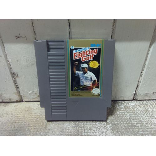 Nes : Lee Trevino'S Fighting Golf Snk - Pal / B / Eec Loose.