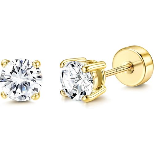 Yemaesre-Boucles D'oreilles Femme Or 14 Carats Petites Piercing Oreille Argent 925 Femme Piercing Tragus Or Boucle D'oreille Homme Piercing Helix Bijoux Femme