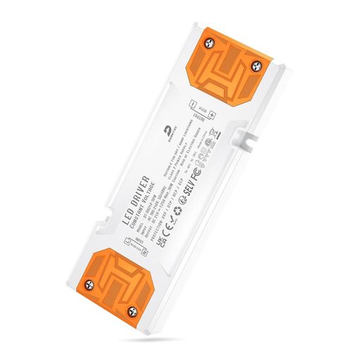 Yemaesre-Dustkec Transformateur 220v 24v Led Plat, Driver Led 30w, Alimentation Led 1,25a, Transfo 230 Volt À 24 Volt Dc Tension Constante Pour Basse Tension Ruban Bande Led Spot Ampoules Mr16 Gu5.3