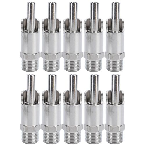 Abreuvoir Automatique Pour Cochons, Type Paille, Grand Debit D'eau, Accessoire Pour Fontaine A Eau Pour Cochons, Acier Inoxydable