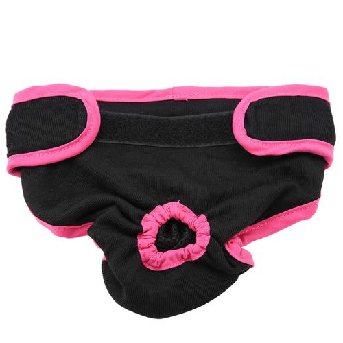 Culottes Physiologiques Pour Chien Et Chiot, En Polyester, Pour Femme (Noir, Xl)