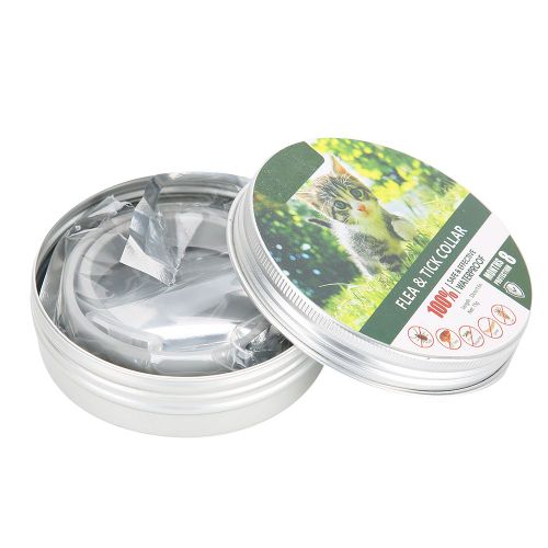 Collier Anti-Moustiques, Anti-Puces, Anti-Tiques, Pour Chiots, Chiens Et Chats, Huile Essentielle Naturelle, Fournitures Pour Animaux De Compagnie