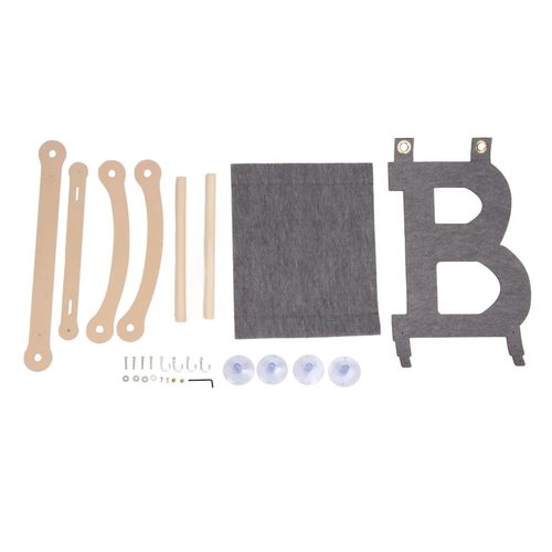 Perchoir En Bois Pour Chat, Hamac Amovible Et Doux, Gris Clair