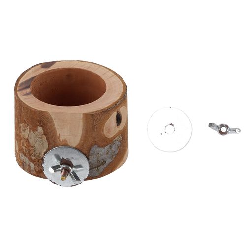 Gamelle En Bois Pour Hamster, Design A Large Ouverture, Pour Petits Animaux De Compagnie, Pour Petit Perroquet Golden Bear