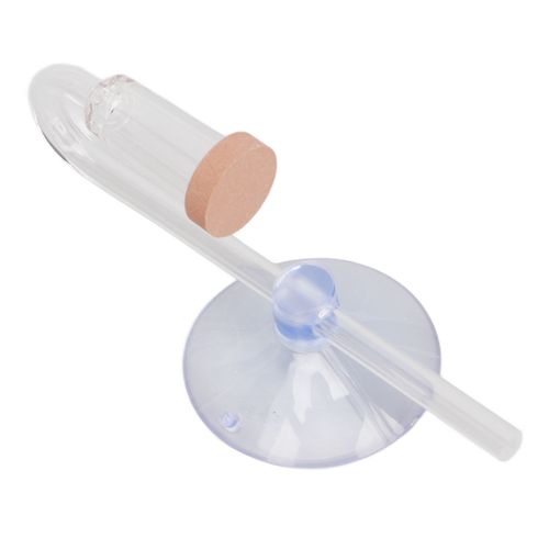 Diffuseur De Co2 Pour Aquarium, Disque Microporeux Transparent En Forme De U, Tube Acrylique Pour Aquarium, Raffineur De Co2 Avec Ventouse