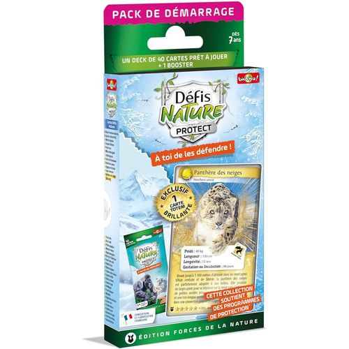 Baertmy-Pack De Démarrage-Panthère Des Neiges-Pré Deck Construit De 40 Cartes Et Un Booster De 10 Cartes-A Partir De 7 Ans-Fabriqué En France-710282