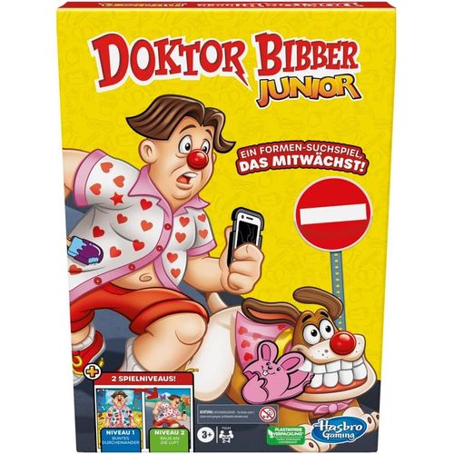 Baertmy-Docteur Bibber Junior Jeu De Société Pour Enfants D'âge Préscolaire Et D'âge Préscolaire, Docteur Bibber Jeu De Recherche De Formes