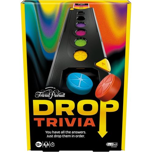 Baertmy-Drop Trivia Jeu De Société Électronique, Classique Réinventé Pour 2 Joueurs Ou Plus, Jeux De Fête Pour Garçons Et Filles De 13 Ans Et Plus, Jouet Amusant Et D'anniversaire