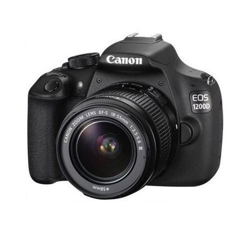 Reflex Canon EOS 1200D - Noir + Objectif Canon EF-S 18-55mm f/3.5-5.6 IS II