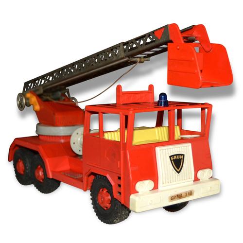 Camion De Pompier  Gama 380  Faun Rouge