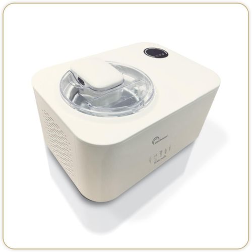LETNERNY-8610 Turbo-Vanille, Sorbetière, Turbine À Glaces, Machine À Glaces 1,2 L, 3 Fonctions, Crèmes Glacées, Yaourts Glacés Et Sorbets, 110 W, Crème