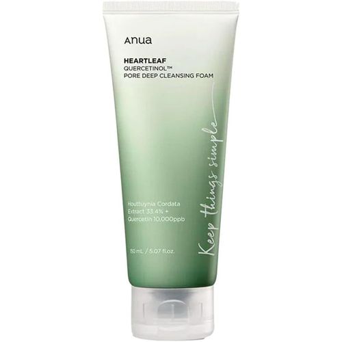 Naeryut-Heartleaf Quercetinol Pore Deep Cleansing Foam Cleansing Foam To Remove Dead Cell And Pore Purify Korean Facial Cleanser 150ml (150ml) 