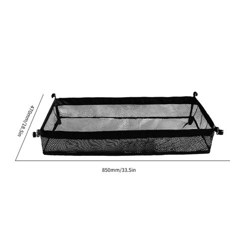 85x47x10cm - Filet De Rangement De Table Pliante Portable, Panier En Maille De Bureau, Pique-Nique Léger, Grande Capacité, Ustensiles De Cuisine, Outils D'évaluation