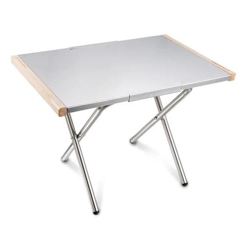 Petite Table En Acier Portable T-370 Table De Pique-Nique À Thé Portable En Plein Air Table Pliante De Cuisine De Camping Campingmoon