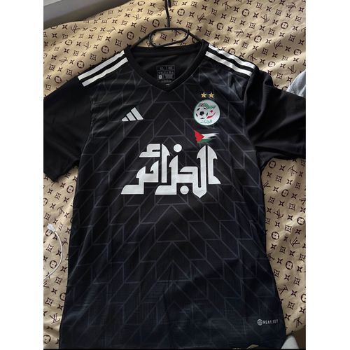 Maillot Original Adidas Algerie Palestine Noir Taille M